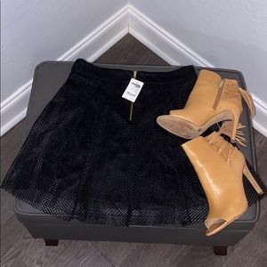 Black tulle skirt
